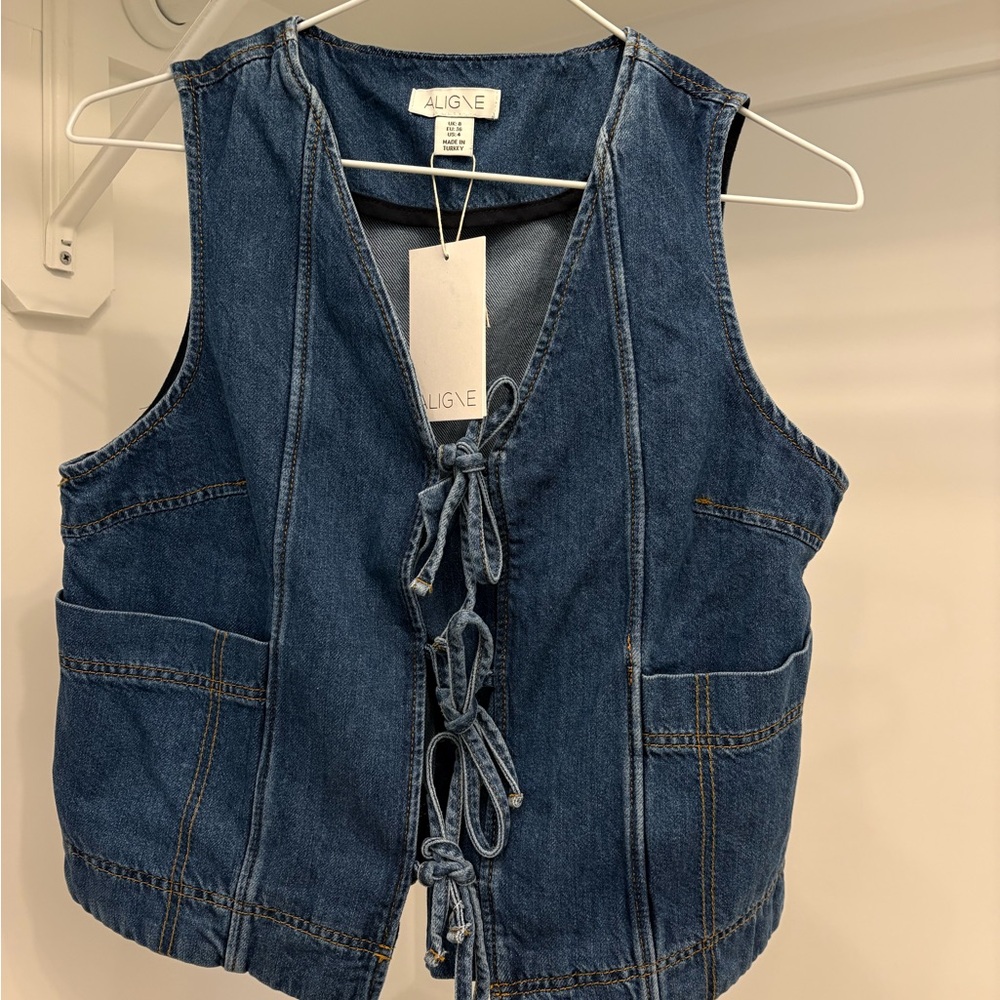 Align Blue Denim Vest